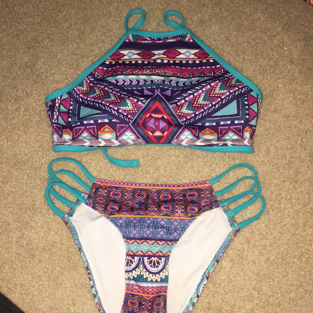 Halter Swimsuit Set